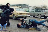 مهران مدیری در نمایی از فیلم دیدار