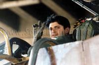 علی دهکردی در نمایی ازفیلم خلبان