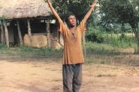 عدنان غفراويان در نمایی از فیلم «باشو غریبه کوچک»